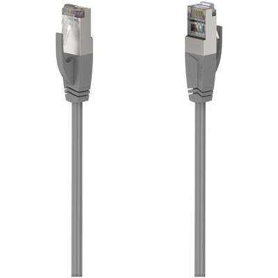 Hama Netwerkkabel, CAT-5e, 1 Gbit/s, F/UTP afgeschermd, 1,50 m UTP kabel Grijs