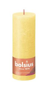 Bolsius kaars rustiek 19x7 cm sunny yellow