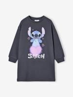 Disney® LILO & STITCH sweater jurk van fleece antraciet