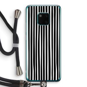 Stripes: Huawei Mate 20 Pro Transparant Hoesje met koord