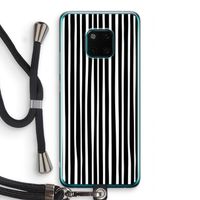 Stripes: Huawei Mate 20 Pro Transparant Hoesje met koord