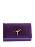 Giuseppe Zanotti pochette Cleopatra métallisée - Violet