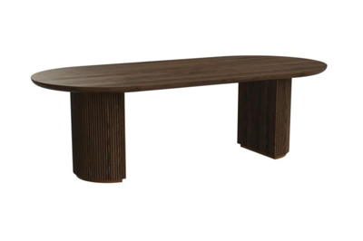 Eettafel Kingston brown - in 2 maten