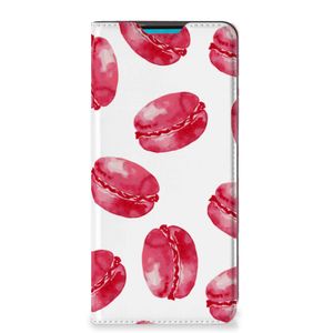 Samsung Galaxy A73 Flip Style Cover Pink Macarons