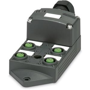 Phoenix Contact SACB-4/ 8-SC SCO P 1452932 Passieve sensor/actorbox M12-verdeler met kunststof schroefdraad 1 stuk(s)