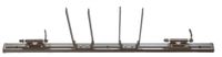 fietsendrager Traps Single 119 cm aluminium zwart 2-delig