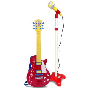 Rock Guitar with stand microphone