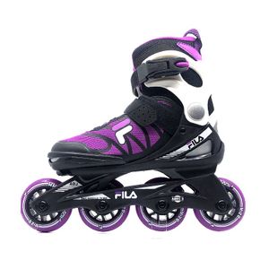 Fila J-One Verstelbare Inline Skate M 32-36 Zwart / Paars