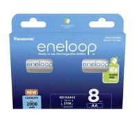 Oplaadbare batterijen PANASONIC ENELOOP AA 2000 mAh 8 szt (BK-3MCDE/8HH)