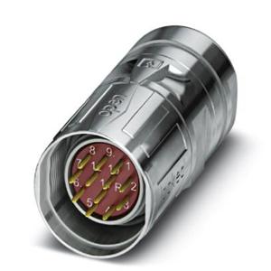 M23 feedbackconnector met SPEEDCON 1619471 CA-12M1N8A85DUS Zilver Phoenix Contact Inhoud: 1 stuk(s)