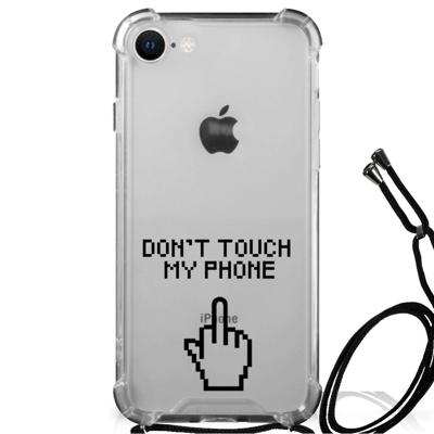 iPhone SE 2022 | 2020 | 8 | 7 Anti Shock Case Finger Don't Touch My Phone iPhone SE 2022 | 2020 | 8 | 7 Anti Shock Case Finger Don't Touch My Phone