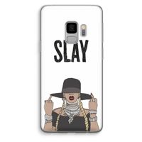 Slay All Day: Samsung Galaxy S9 Transparant Hoesje