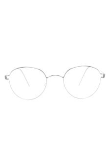 Lindberg lunettes de vue à monture ronde - Argent