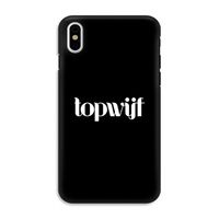 Topwijf Zwart: iPhone X Tough Case