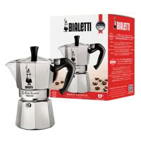 Bialetti Moka Express 0,3 l Aluminium, Zwart