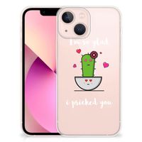 iPhone 13 mini Telefoonhoesje met Naam Cactus Glad