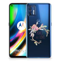 Motorola Moto G9 Plus Telefoonhoesje met Naam Boho Text