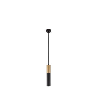 Lyora HanglampPongo M enkel 30cm goud met zwart - 9911523
