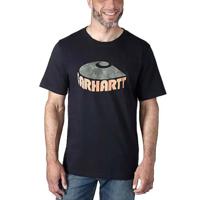 Carhartt SS Camo C Graphic Zwart T-Shirt Heren - thumbnail