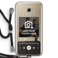 Music Player: Samsung Galaxy A5 (2017) Transparant Hoesje met koord