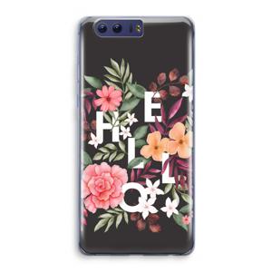 Hello in flowers: Honor 9 Transparant Hoesje