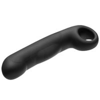 ElectraStim Ovid Electro G-Spot Dildo Vaginale seks Zwart Silicone 125 mm 3,81 cm - thumbnail