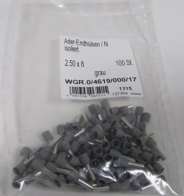 Dresselhaus Insulated wire end sleeve 2.5 mm