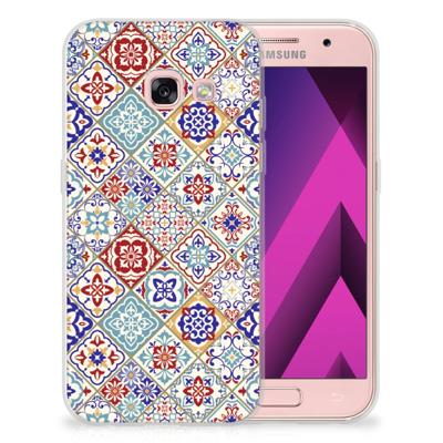 Samsung Galaxy A3 2017 | TPU | Siliconen hoesje | Tiles Color Samsung Galaxy A3 2017 | TPU | Siliconen hoesje | Tiles Color