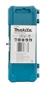 Makita Accessoires D-72877 | TCT-borenset | 5-delig - D-72877