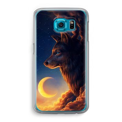 Night Guardian: Samsung Galaxy S6 Transparant Hoesje