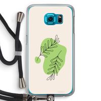 Beleaf in you: Samsung Galaxy S6 Transparant Hoesje met koord