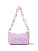 Versace Jeans Couture sac porté épaule à logo en relief - Violet