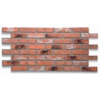 3D XL Wandpaneel Barock Dark Rustic Rood 126x59x2.7cm