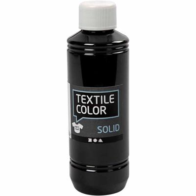 Creativ Company Dekkende textielverf - zwart, 250ml