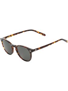 Lesca lunettes de soleil écaille de tortue - Marron