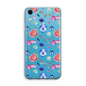 Bloemetjes: iPhone XR Transparant Hoesje