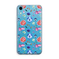 Bloemetjes: iPhone XR Transparant Hoesje Bloemetjes: iPhone XR Transparant Hoesje