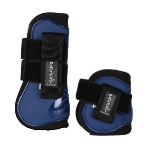 Pagony Pro Velcro Pees- en kogelbeschermerset donkerblauw maat:pony