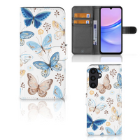 Telefoonhoesje met Pasjes voor Samsung Galaxy A15 Vlinder