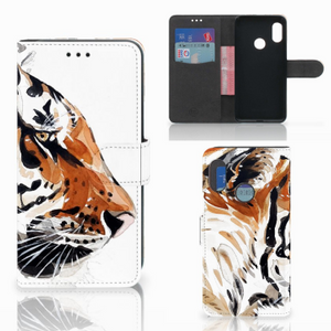 Hoesje Xiaomi Mi A2 Lite Watercolor Tiger