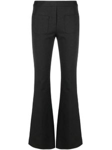 Dorothee Schumacher high-waisted flared trousers - Gris