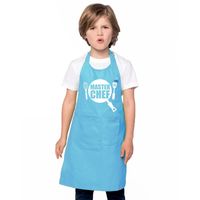 Master chef keukenschort blauw kinderen   -