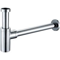 Design Wastafelsifon RVS Chroom - Hoogwaardige Afwerking