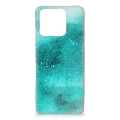 Smartphone hoesje Xiaomi Redmi 10C Painting Blue Smartphone hoesje Xiaomi Redmi 10C Painting Blue