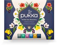 Pukka thee bio discovery box, geassorteerde smaken, doos van 30 stuks Pukka thee bio discovery box, geassorteerde smaken, doos van 30 stuks