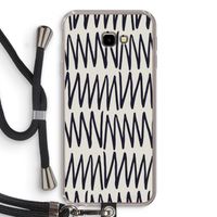 Marrakech Zigzag: Samsung Galaxy J4 Plus Transparant Hoesje met koord