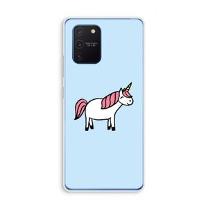 Eenhoorn: Samsung Galaxy Note 10 Lite Transparant Hoesje