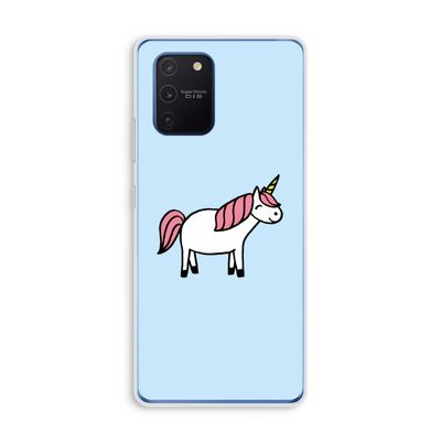 Eenhoorn: Samsung Galaxy Note 10 Lite Transparant Hoesje