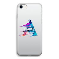 Abstract Spectrum: iPhone SE 2020 Transparant Hoesje