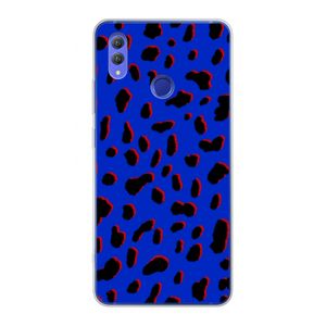 Blue Leopard: Honor Note 10 Transparant Hoesje